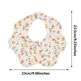 thumbnail image 3 of Cotton Bib 6-layer Cartoon Pattern Baby Feeding Towel Comfortable Saliva Towel Newborns Burping Cloth for Boy Girls, 3 of 5