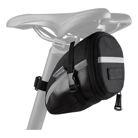 Bolsa De Asiento De Sillín Para Bicicleta Impermeable Abajo Xtellar negro