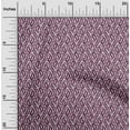 thumbnail image 2 of oneOone Velvet Wine Purple Fabric Asian Block Sewing Craft Projects Fabric Prints By Yard 58 Inch Wide, 2 of 5