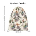 thumbnail image 4 of Honeii Flying Butterflies-1 Print Kids Knit Beanie Watch Hat ,Knit Cap for Boys and Girls, 4 of 7