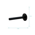 thumbnail image 3 of allen + roth 2.76-Inches L x 2.76-Inches W x 7.01-Inches D Black Shelf bracket, 3 of 4