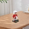 thumbnail image 4 of EASTIN Christmas Nutcracker Tall Nutcracker Wood Nutcracker Nutcracker Decor Hockey Home Decoration Red, 4 of 6