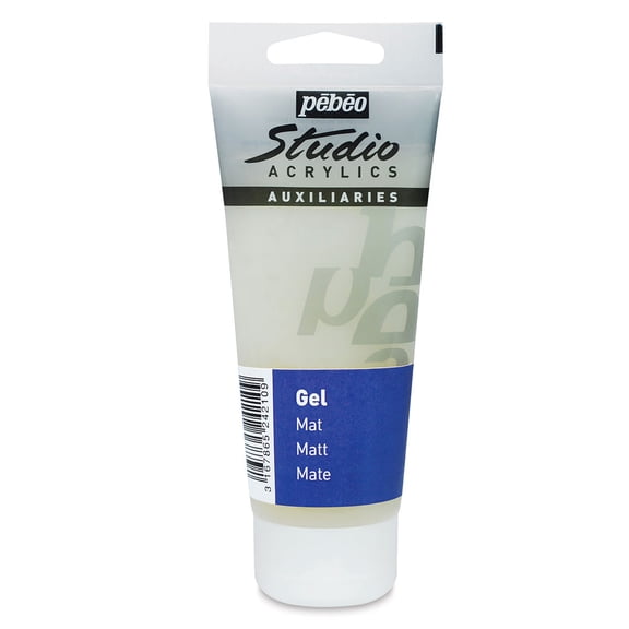Pebeo Studio Gel Medium - Matte Gel, 100 ml tube