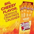 thumbnail image 2 of Slim Jim Giant Smoked Meat Sticks, Nacho Flavor, 6g Protein per Stick, 0.97 oz. (2Boxes of 24 Count), Total 48 CT, 2 of 7