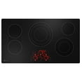 thumbnail image 2 of Ge Profile Pep7036 36" Wide 5 Burner Electric Cooktop - Black, 2 of 5