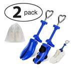 2 Pairs Shoe Stretcher for Men,Adjustable Length and Width,Shoe Widener Expander ,Shoe Stretchers Men,M's(9.5-13.5) (Large)