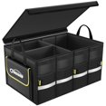 thumbnail image 1 of Organizador Oasser para maletero de coche, plegable, impermeable, 55 L, color negro, 1 of 8
