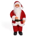 thumbnail image 1 of XWSHYW Decoraciones Navideñas Muñeco de Papá Noel de 12 Pulgadas con Postura de Pie, Decoración para Ventana, 1 of 3