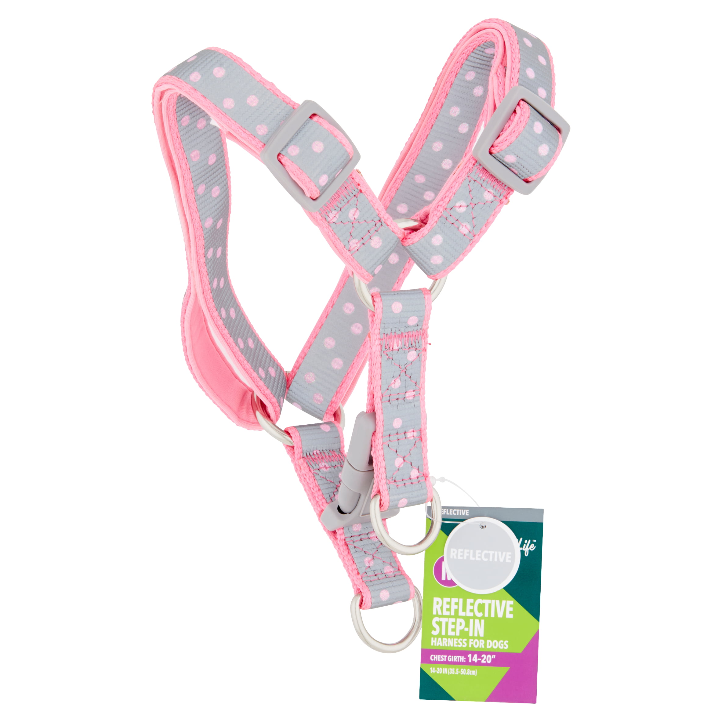 vibrant life reflective step in harness