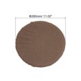 thumbnail image 2 of Uxcell 11" Round Bar Stool Cover, Washable Elastic Stool Cushion Slipcovers Tan, 2 of 7