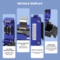 thumbnail image 4 of Optical Fiber Cutter, Single or Multi Mode Automatic Return Cold Connection Hot Melting Fiber Optic Cleaver  for 250μm Coating or 900μm Buffer Fiber, 4 of 7