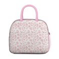 thumbnail image 2 of Insulated Lunch Bag for Women, Floral Print Oxford Fabric Lunch Box, Leakproof Thermal Cooler Tote for Work, School & Picnic, Vintage Floral Print, 2 of 5