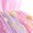 Pink Star, variant on IPIO Girls Unicorn Princess Dress, Sparkly Star Tulle Party Dress with Short Sleeves for Birthday, Performance and Dress-Up