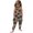 Dark Gray, variant on Odeerbi Toddler Girls Halloween Sleeveless Jumpsuit Strap Romper Kids Comfortable Cute Halloween Print Suspenders Leisure Long Pants Toddler Clothes Black