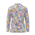 thumbnail image 4 of Garronmavis Golf Shirt for Women Long Sleeve Collar Tennis Shirts Lightweight 1/4 Zip Workout Shirts Easter Golf Shirt, Easter Bunny, Size XS, 4 of 7