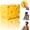 1pc, variant on 4 in Big Cheese Squishy, Extra Large Squeeze Cheese Block, Novelty Sensory Squishys Cheese Cube, Help for Relax ,Focus, for Stress Relief