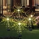 thumbnail image 4 of Luces LED de hilo solares - 120 luces de cable de cobre con 8 modos y temporizador para la decoración de bodas en el patio del jardín, 4 of 6