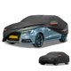 thumbnail image 1 of Funda para automóvil Unique Bargains impermeable para todo clima, protección contra sol y lluvia, funda exterior completa para Audi A1 210D-PU negra con franjas reflectantes, 1 of 5