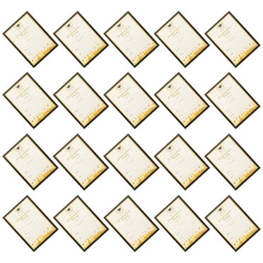 PBPBOX 20Pcs Grad Congrats Announcements Cards Premium Paper for Graduation Season Greeting