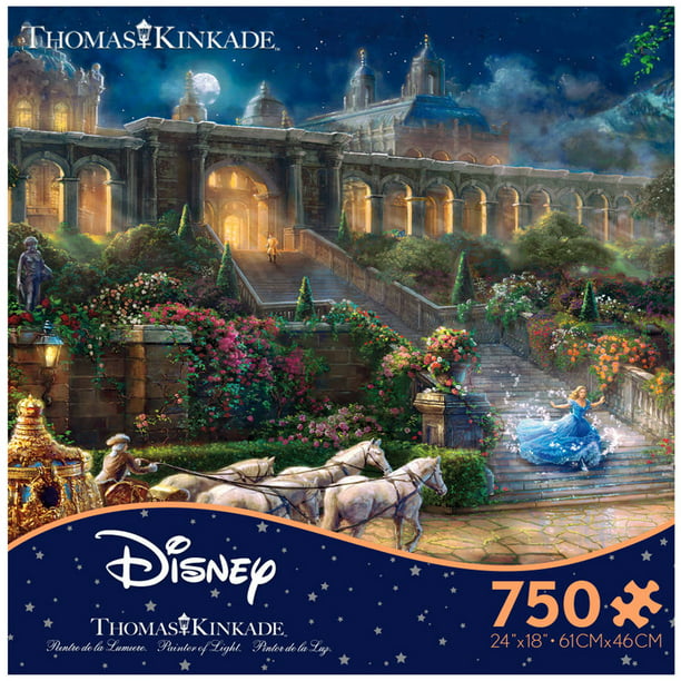 Ceaco Thomas Kinkade Disney Dreams - Clock Strikes Midnight: 750 Pieces -  Walmart.com