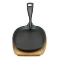 thumbnail image 6 of Personal Sized Cast Iron Sizzling Fajita Skillet Japanese Steak Plate Set W Base, 6 of 10