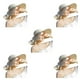 thumbnail image 2 of Sombrero para el sol Qarigey para mujer con ala grande beige plegable y protección solar eficaz, 2 of 6