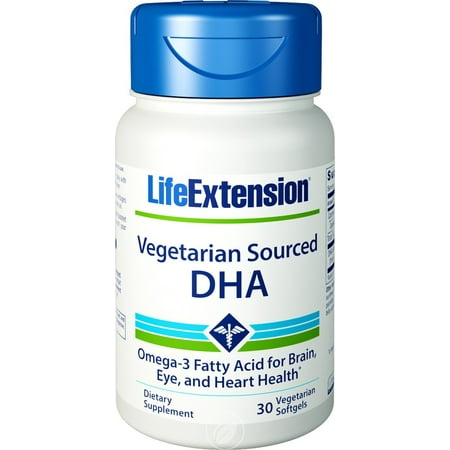 Life extension Vegetarian Sourced Dha 200 Mg 30