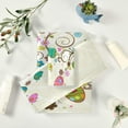 thumbnail image 6 of Dreamtimes Bathroom Decorative Towel Set with Easter Tree Eggs Pattern, 3-Piece Set with Bath Towel, Hand Towel & Washcloth, Easter Gifts, 6 of 7
