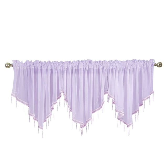 Pure Color Nordic Concise Modern Geometric Triangular Screen Curtain