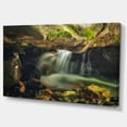 thumbnail image 2 of Wasatch Cascade Forestière Nationale - Impression sur Toile Paysage, 2 of 3