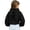 Black, variant on Girls Rabbit Ears Zip‑Up Hoodie, Kids Solid Color Full Zip Long Sleeve Sweatshirt Outerwear, Cute Casual Hooded Jacket for Autumn Winter School Daily Wear(Black,7-8 Years)
