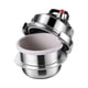thumbnail image 4 of Olla a presión,Olla a presión pequeña Utensilios de cocina de acero inoxidable,Mini olla a presión para acampar enlatadoras a presión,Olla a presión multifunción olla arrocera,mini ollas, 4 of 9