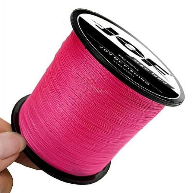 100M 8 Braid Pe Braided Fly Carp Fishing Line Lure Reel Multifilament Sea Boat Rod Accessories for Trolling Big Thread Goods Pink 100M-0.50MM-78LB