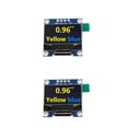 thumbnail image 3 of Destyer Display Modules 0.96 Inch LCD Displays 3.3V Self-lighting OLED Board Displayed Fitting GND Self Luminous LED Screens Yellow/Blue 2Set, 3 of 6