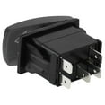 thumbnail image 2 of SPRING Red Backlit Lights Control Rocker Toggle Switch Button For ATV UTV SUV alert, 2 of 2