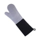 thumbnail image 3 of 1pc Guante de horno Silicona Resistente al calor Forro de algodón Puño largo Guante anti escaldado, 3 of 6