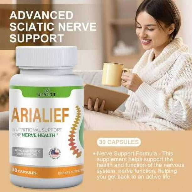 Arialief Capsules pour Sciatique, Arialief ComplΓ©ment Alimentaire, pour Nerfheal Chaud Nouveau - Walmart.ca