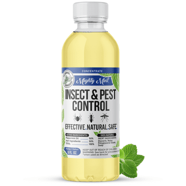 Mighty Mint 8oz Insect & Pest Control Peppermint Oil Concentrate - Makes 1 Gallon