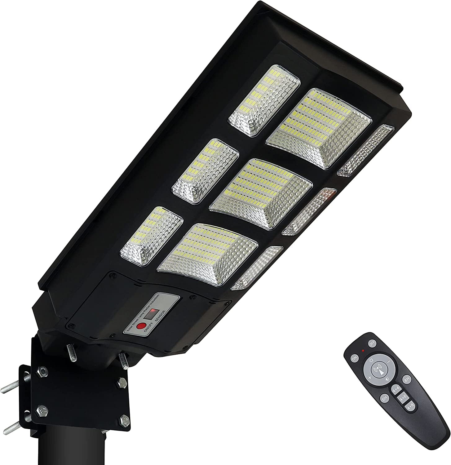 Solar Street Light,300W Solar Street Lights Outdoor Dusk to Dawn Motion