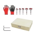 thumbnail image 2 of Kit 5 Pcs Broca Para Bisagra Forstner 15-35 Mm Madera Con Tope, 2 of 3