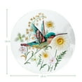 thumbnail image 7 of MUMTOP Outdoor Hummingbird Glass Bird Bath with Metal Stand, 7 of 7