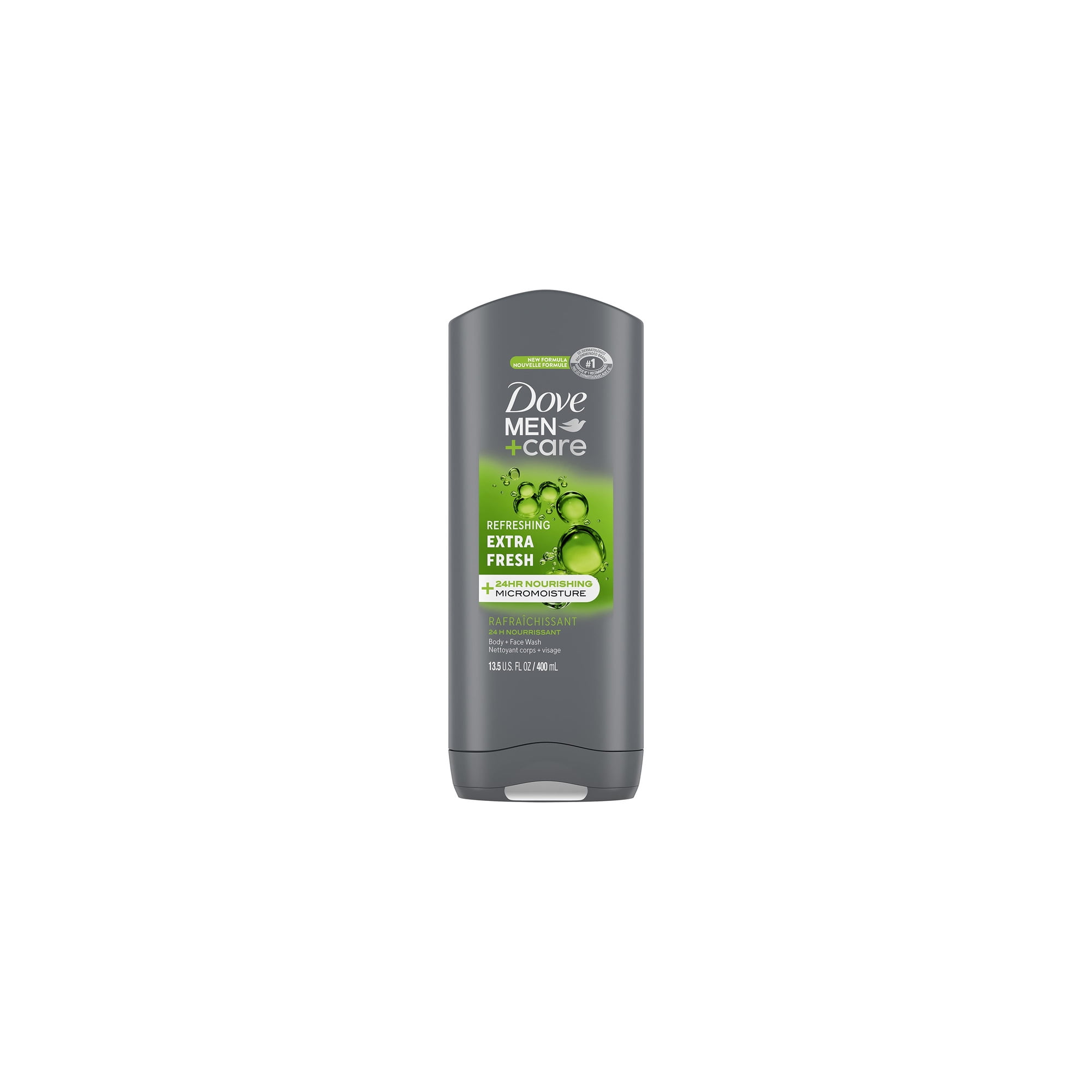 Dove Men Plus Care Body & Face Wash Extra Fresh - 13.5 oz (Pack of 5)
