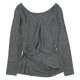 thumbnail image 2 of Blusa de punto fruncido Rachel Roy para mujer gris XXL, 2 of 2