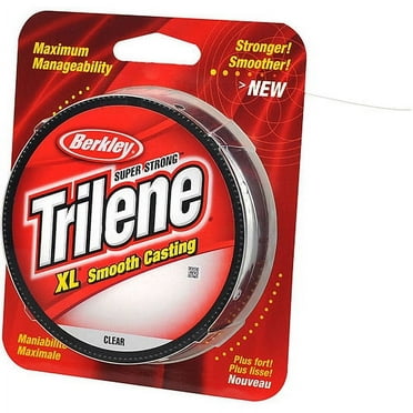 Berkley Trilene® XL® Monofilament Fishing Line, Fluorescent Clear/Blue, 14 lb Test Strength, 300 yd