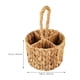 thumbnail image 2 of OULII Cesta Con Asa En Material Natural Para Almacenamiento Y Flores Decorativas, 2 of 8