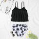 thumbnail image 4 of Traje de Baño Mujer Conjunto de Traje de Baño Tankini de Cintura Alta Con Volantes Para Mujer, Bikini de Dos Piezas, Ropa de Playa, Trajes de Baño Cómodos y Elegantes Para El Verano, 4 of 6