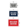 thumbnail image 5 of Signs ByLITA Classic Framed, Board Room Sign (Ivory/Dark Brown) - Small, 5 of 6