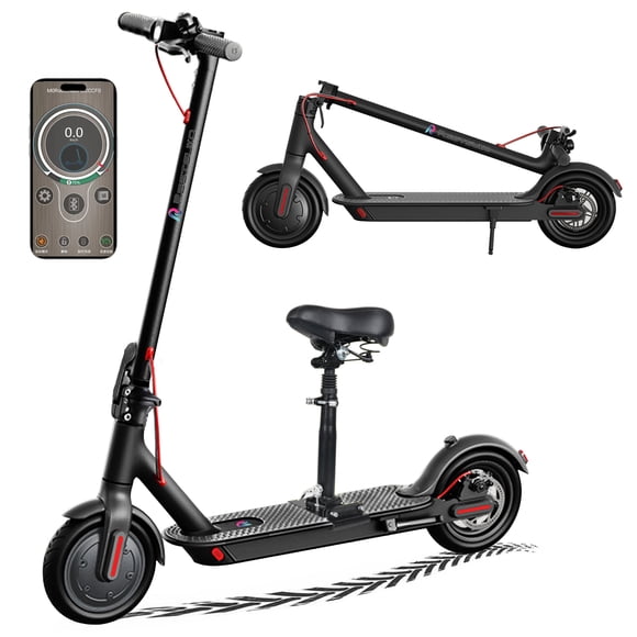 Scooter Patin Electrico Moderno Con Asiento y Gran Autonomía Potente 36v 7.8AH