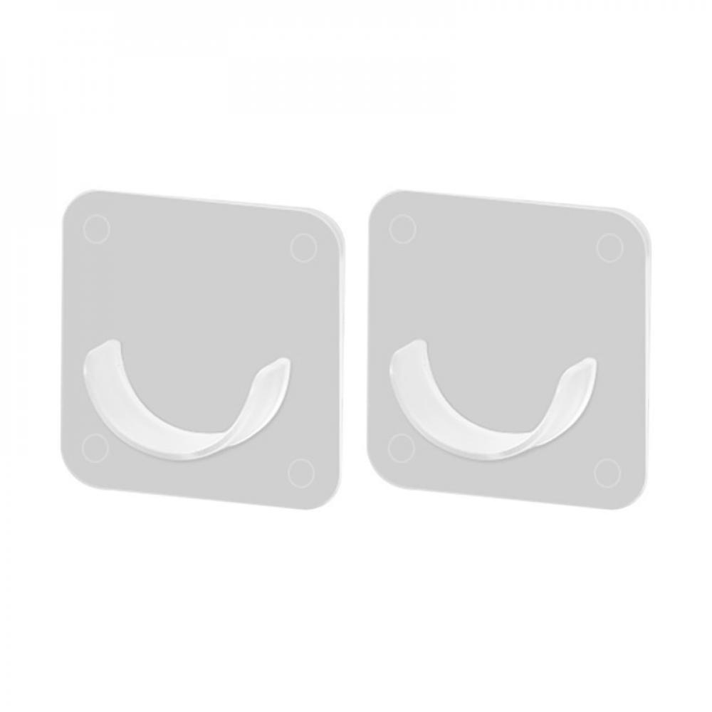 Delivery on time!!2pcs Shower Protable Free Punch Transparent Curtain