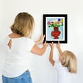 thumbnail image 5 of Americanflat 8.5x11 Kids Art Frame Holds 100 Art Pieces Magnetic Letter Size Display Mini - Black, 5 of 8